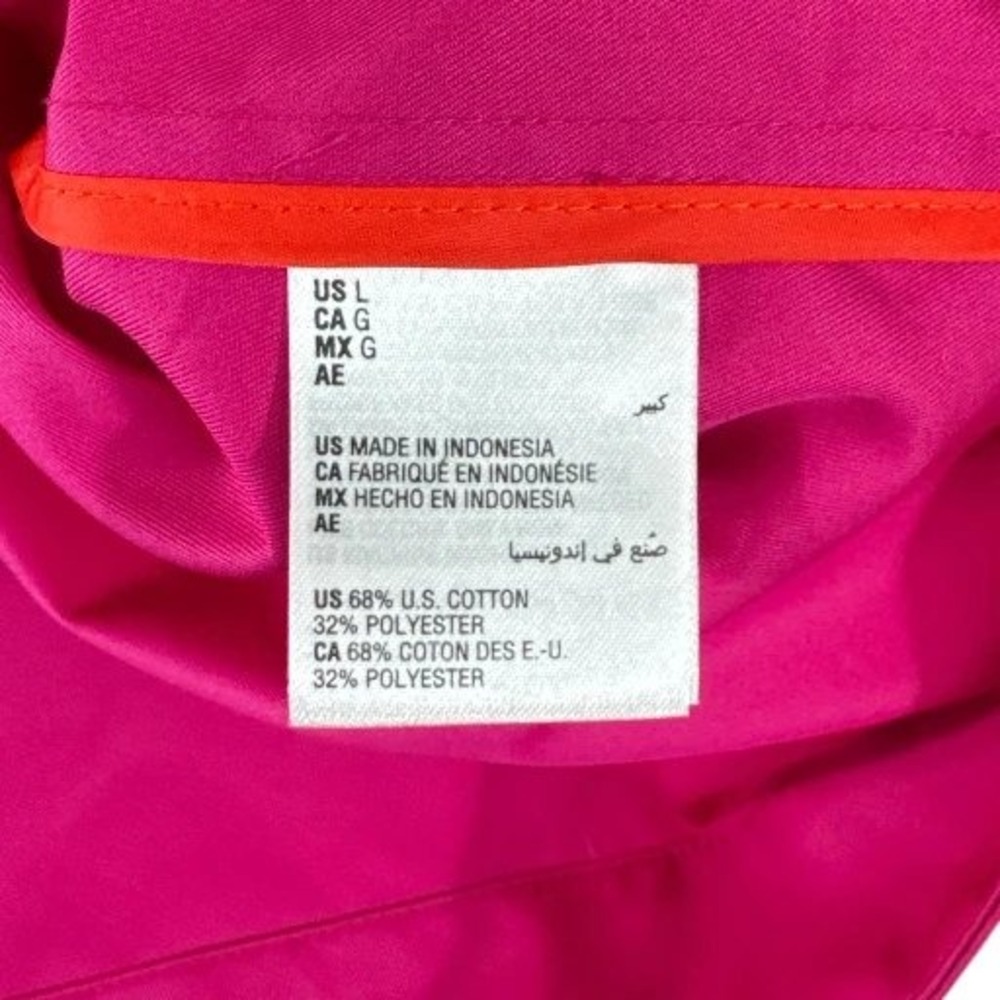 ON 34th Women's L Pink Double Breasted Short Trench Coat Cute NWOT - Picture 6 of 10
